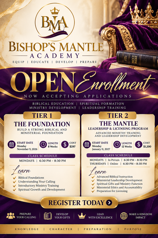 Bishop's Mantle Academy Tier 1